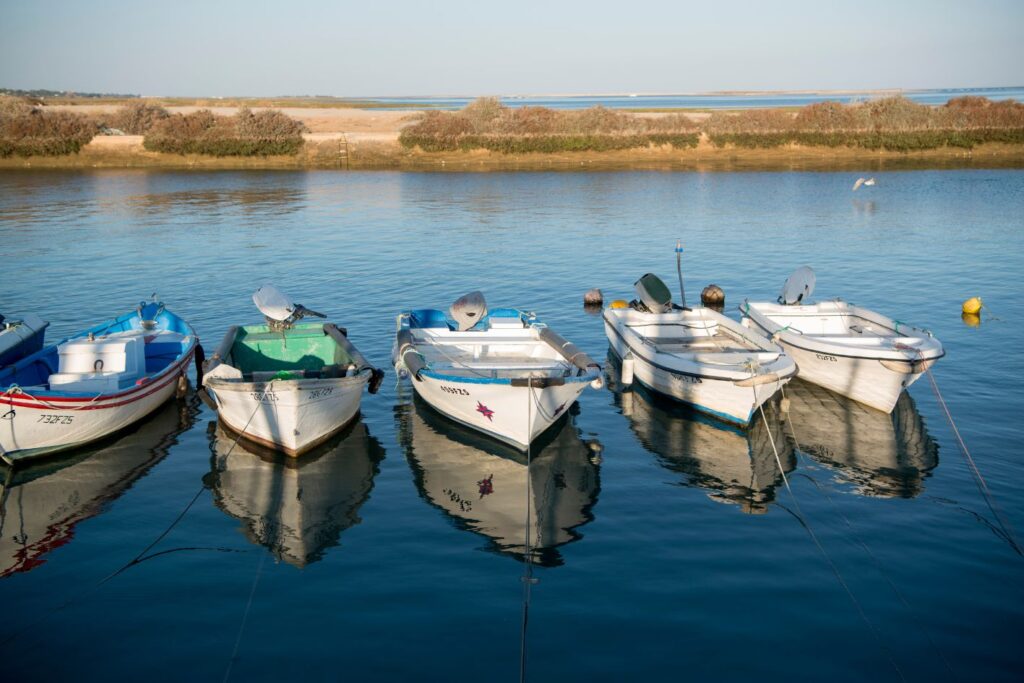 Fisherman boats